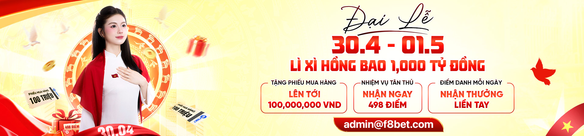 f8bet phát hồng bao mừng ngày giỗ tổ hùng vương
